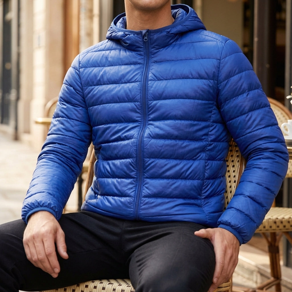 HOODED QUILTED PUFFER JACKET FOR WOMEN