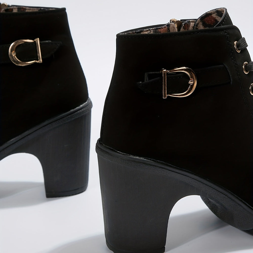 CHELSEA BOOT BLOCK HEEL FOR WOMEN