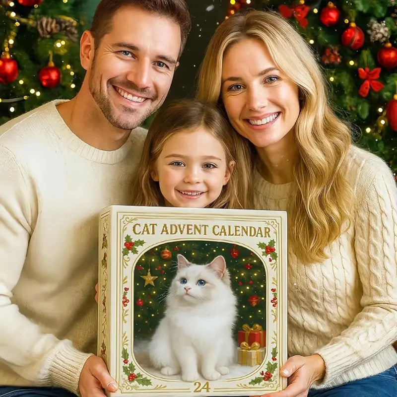 ACRYLIC CAT CHARM ADVENT CALENDAR