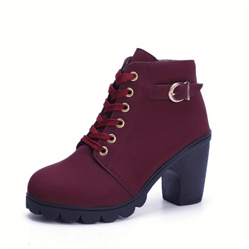 CHELSEA BOOT BLOCK HEEL FOR WOMEN
