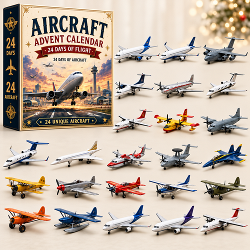 AIRCRAFT ADVENT CALENDAR FOR CHRISTMAS GIFTING