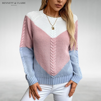 CABLE KNIT SWEATER FOR WOMEN