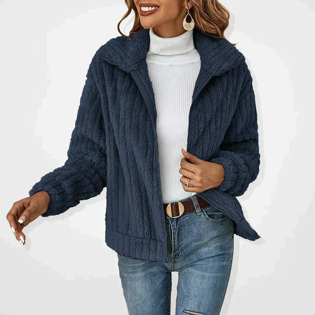 SHAWL COLLAR KNIT CARDIGAN FOR WOMEN