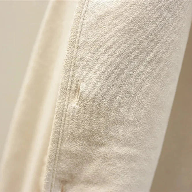 BUTTON FRONT FLEECE JACKET FOR WOMEN