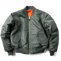 RIBBED COLLAR BOMBER JACKET FOR WOMEN