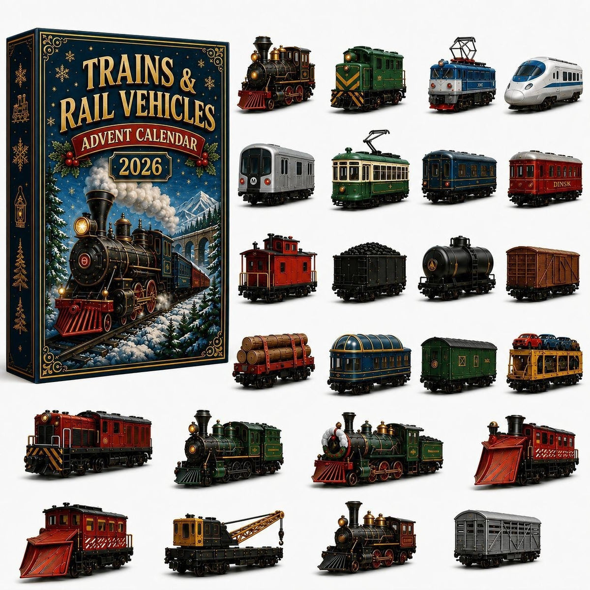 TRAIN ADVENT CALENDAR FOR WOMEN