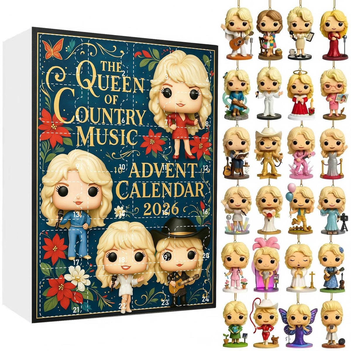 COUNTRY STAR ADVENT CALENDAR FOR WOMEN