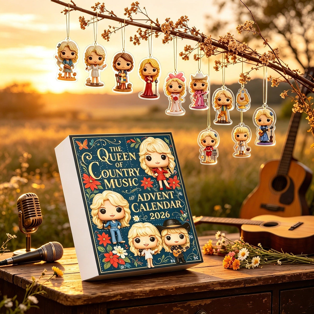 COUNTRY STAR ADVENT CALENDAR FOR WOMEN