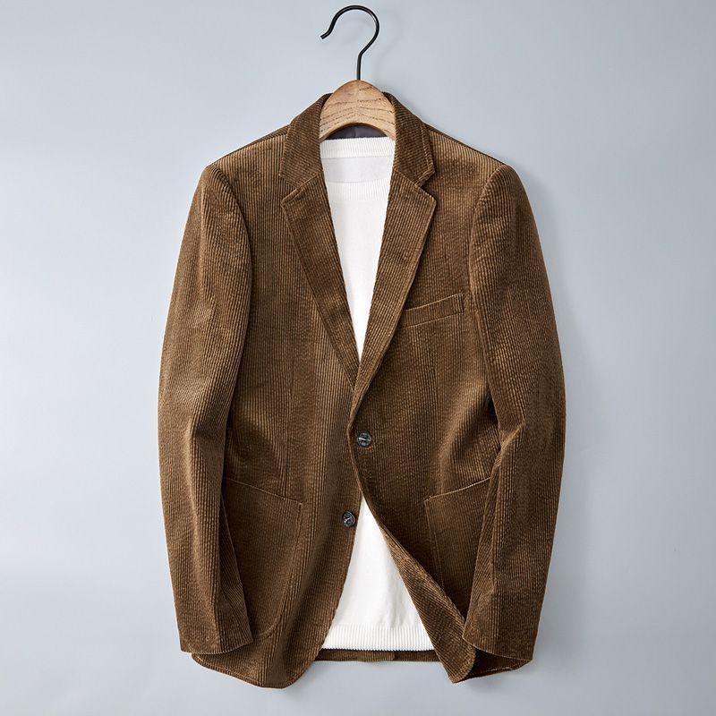 TEXTURED SLIM MEN BLAZER