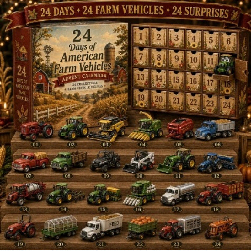 FARM VEHICLES ADVENT CALENDAR FOR MEN