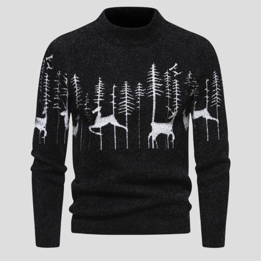 REINDEER KNIT SWEATER FOR MEN