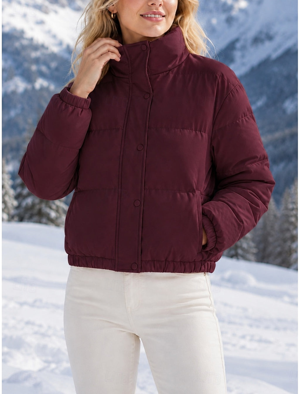QUILTED PUFFER JACKET FOR WOMEN