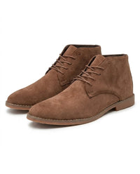 LACE-UP CHUKKA CHELSEA BOOTS FOR MEN