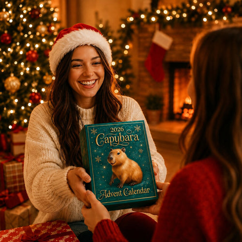 CAPYBARA ADVENT CALENDAR – 24 DAILY FESTIVE SURPRISES