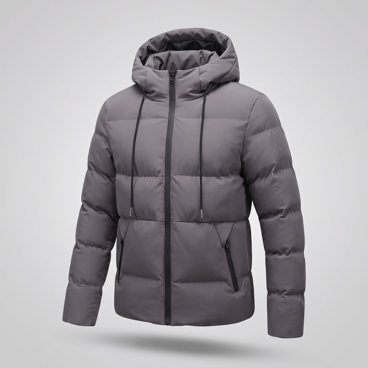 HOODED PUFFER JACKET FOR MEN