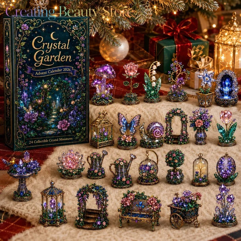 CRYSTAL FIGURINE ADVENT CALENDAR FOR WOMEN