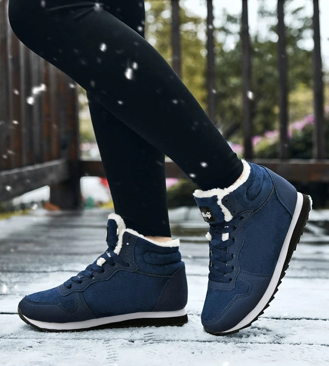 LACE-UP SNOW BOOT FOR WOMEN