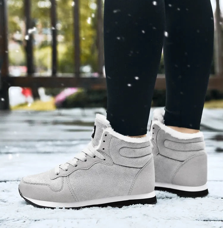 LACE-UP SNOW BOOT FOR WOMEN