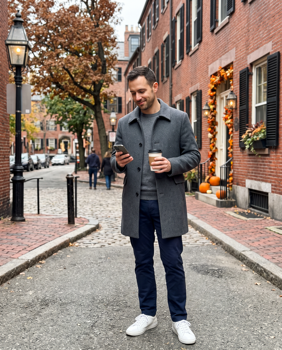 Classic Collar Trench Coat