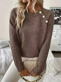 PEARL KNIT SWEATER FOR WOMEN