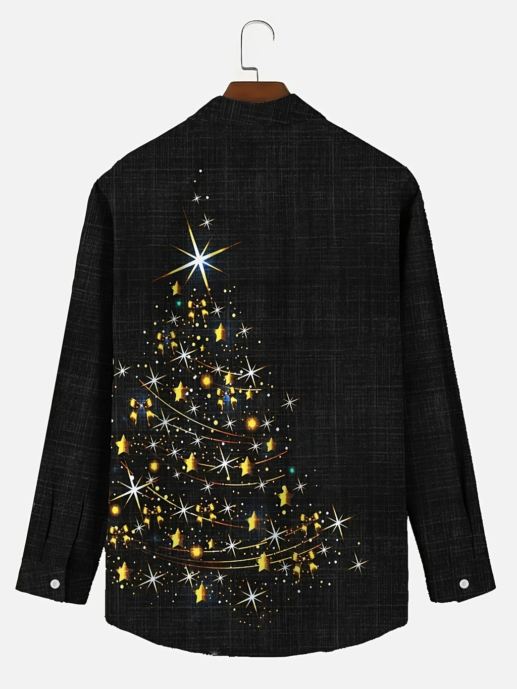 PRINTED CHRISTMAS BLOUSE FOR MEN