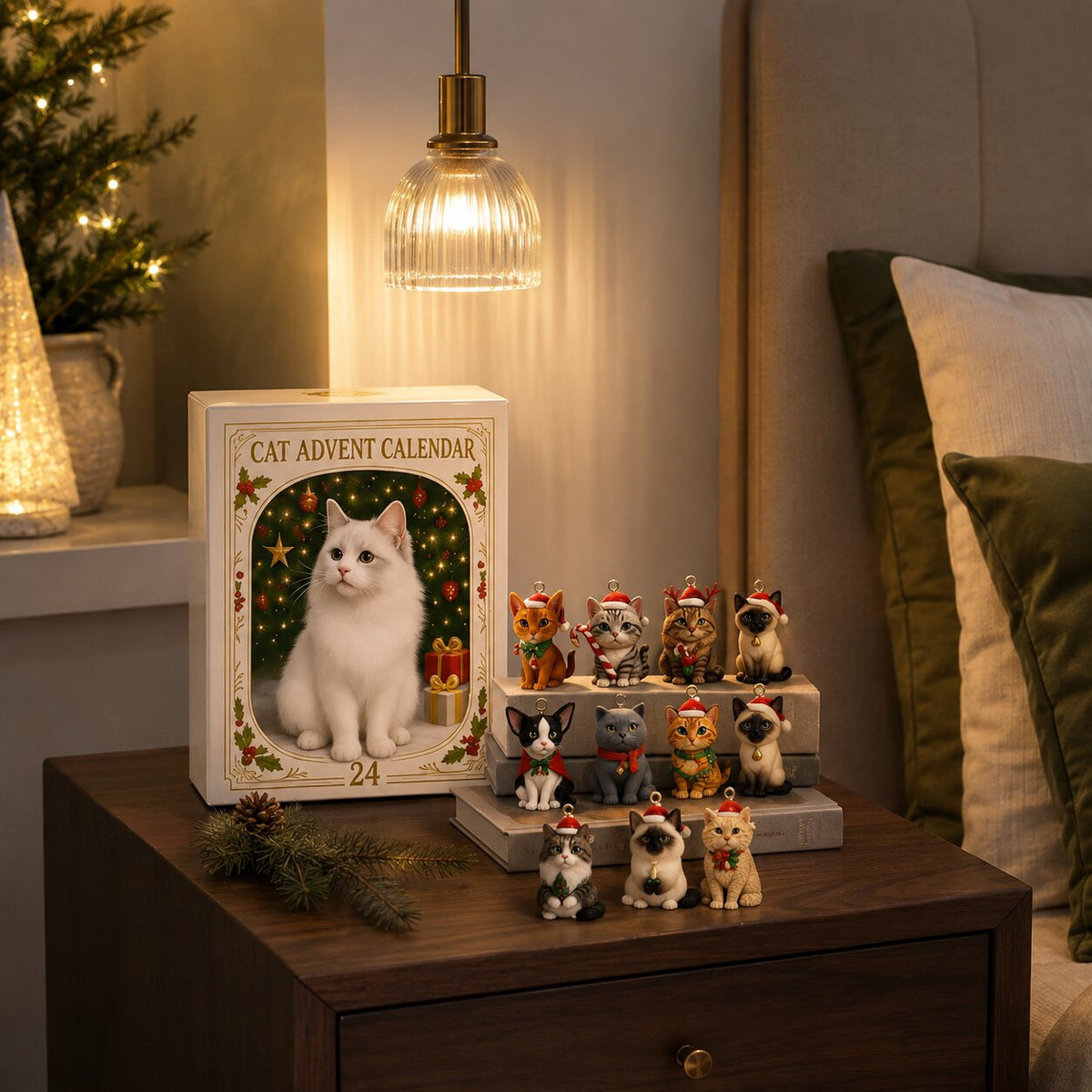 MINI CAT FIGURINE ADVENT CALENDAR