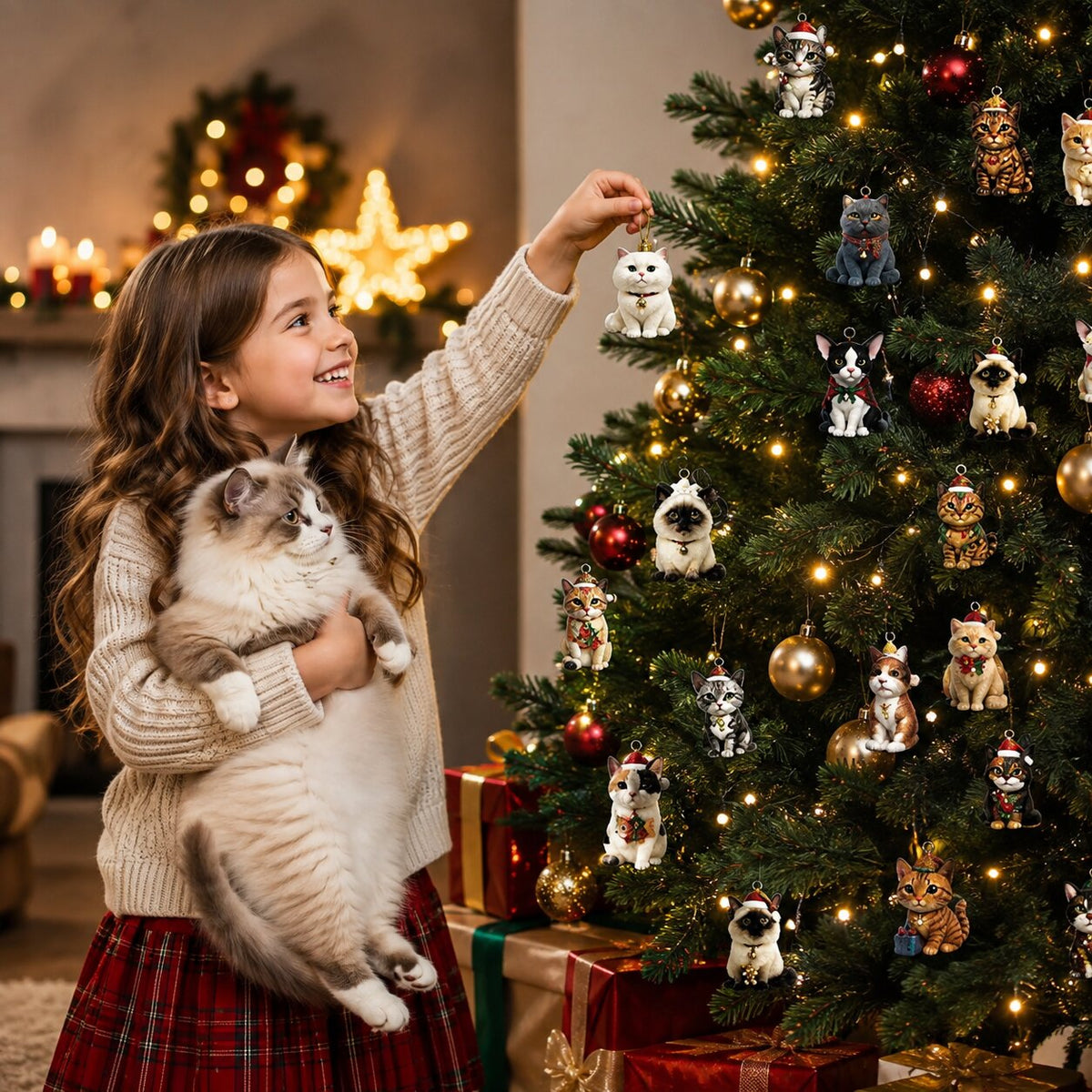MINI CAT FIGURINE ADVENT CALENDAR
