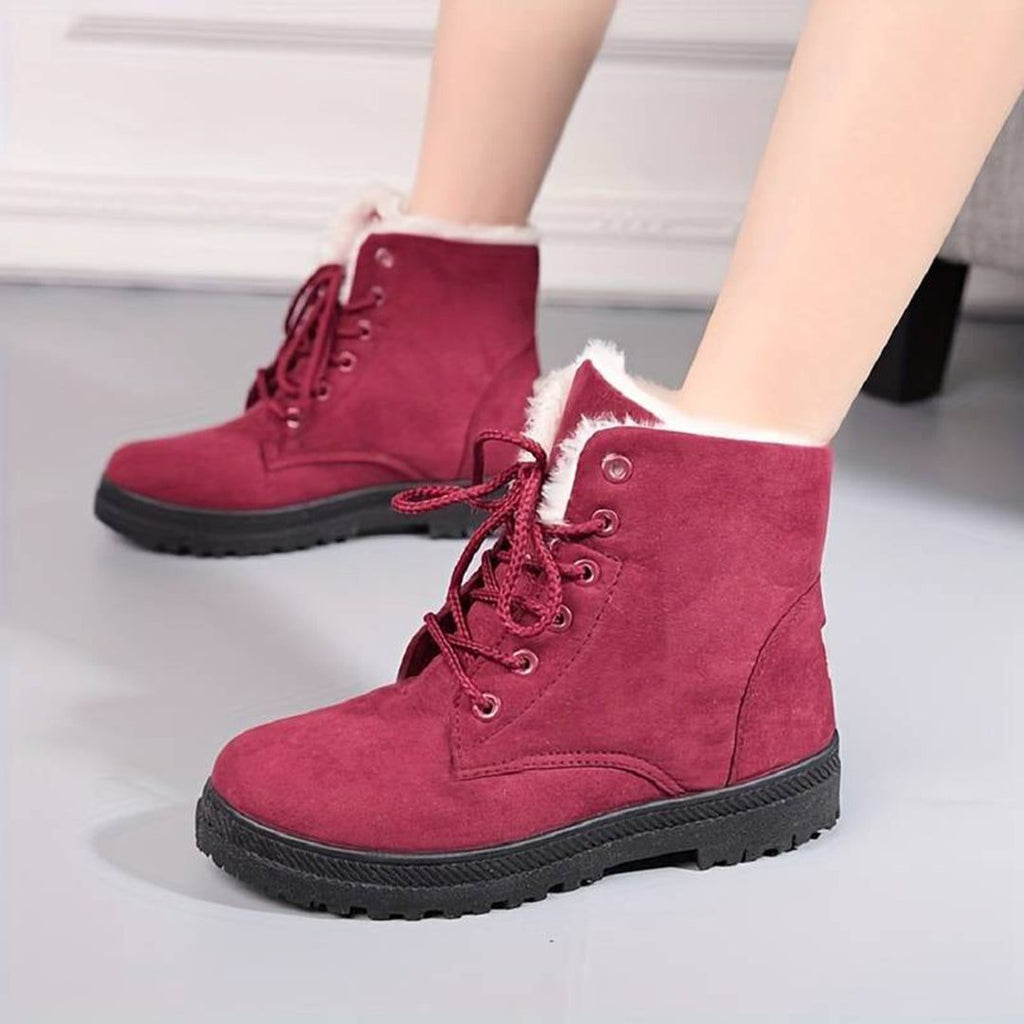 LACE-UP CHELSEA BOOTS FOR WOMEN