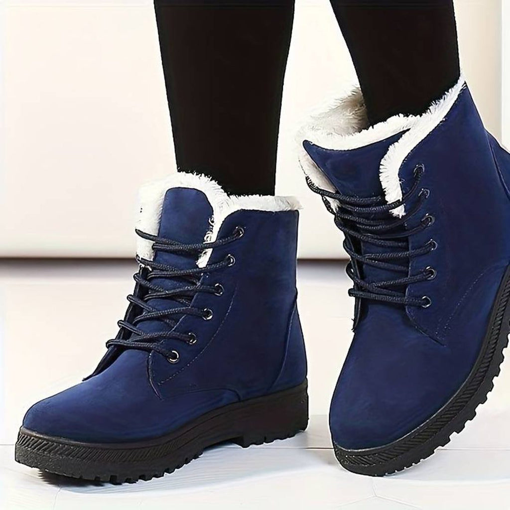 LACE-UP CHELSEA BOOTS FOR WOMEN