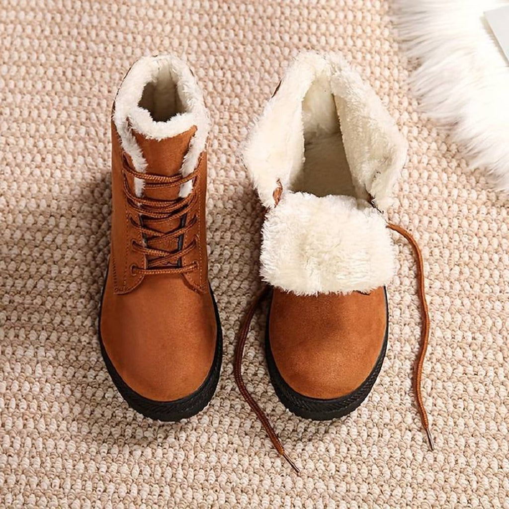 LACE-UP CHELSEA BOOTS FOR WOMEN