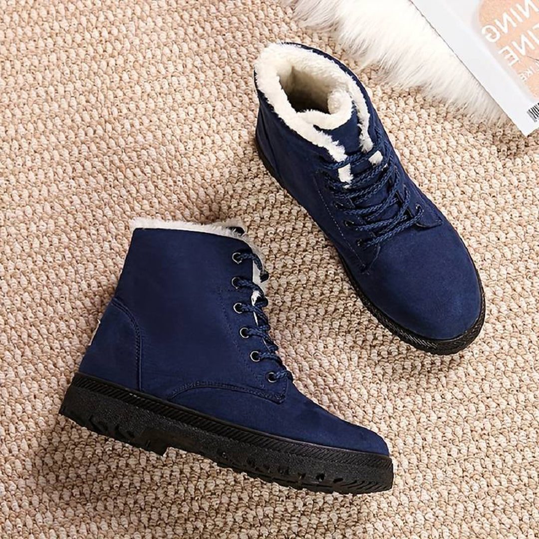 LACE-UP CHELSEA BOOTS FOR WOMEN