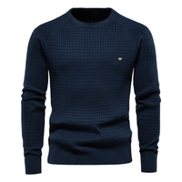 TEXTURED KNIT SWEATER FOR MEN