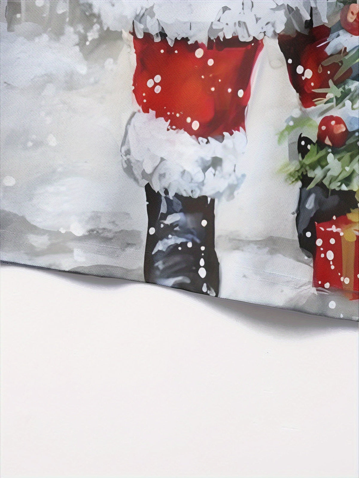HOLIDAY PRINT CHRISTMAS BLOUSE FOR MEN