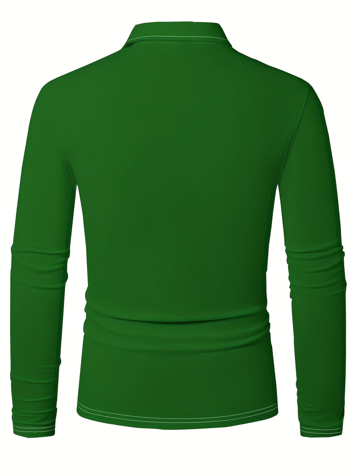 GEOMETRIC PRINT CHRISTMAS BLOUSE FOR MEN